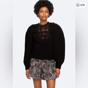 Sea Patrizia Black Lace Sweater black 🖤